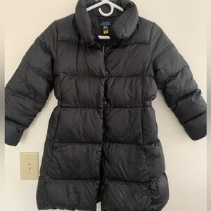 Polo Ralph Lauren Medium Girls Long Duvet Down Puffer Jacket Like New. *no hood